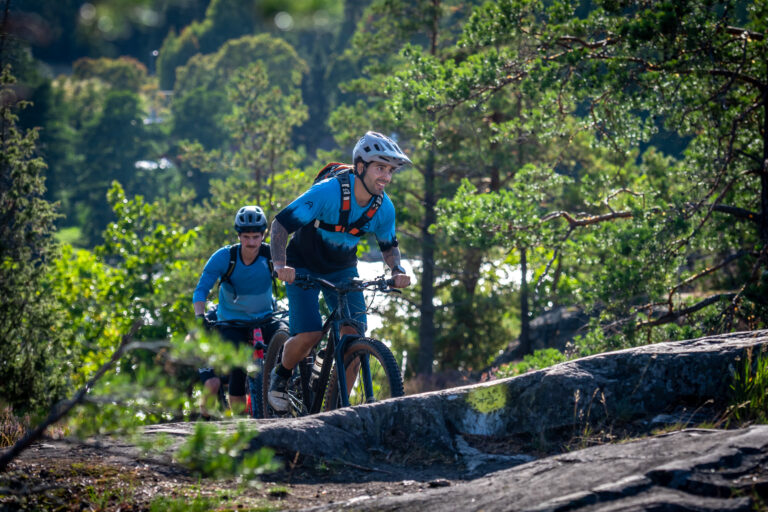 Mountainbike med brunch